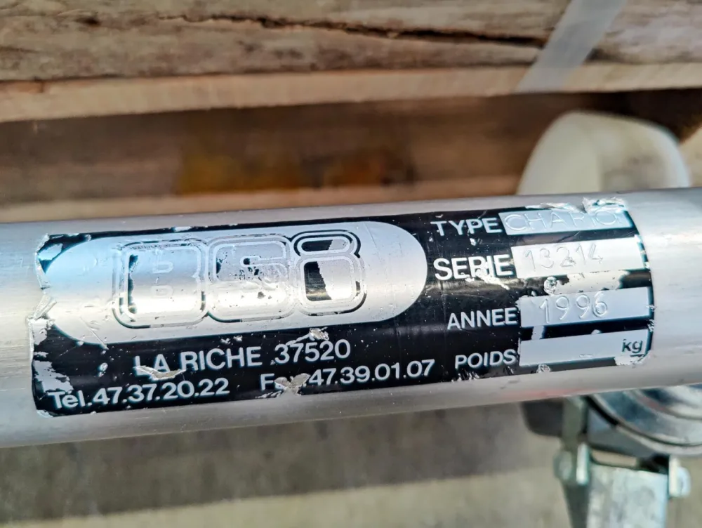 AZO Zimmerman 450 N°3.. - Rotating sieve