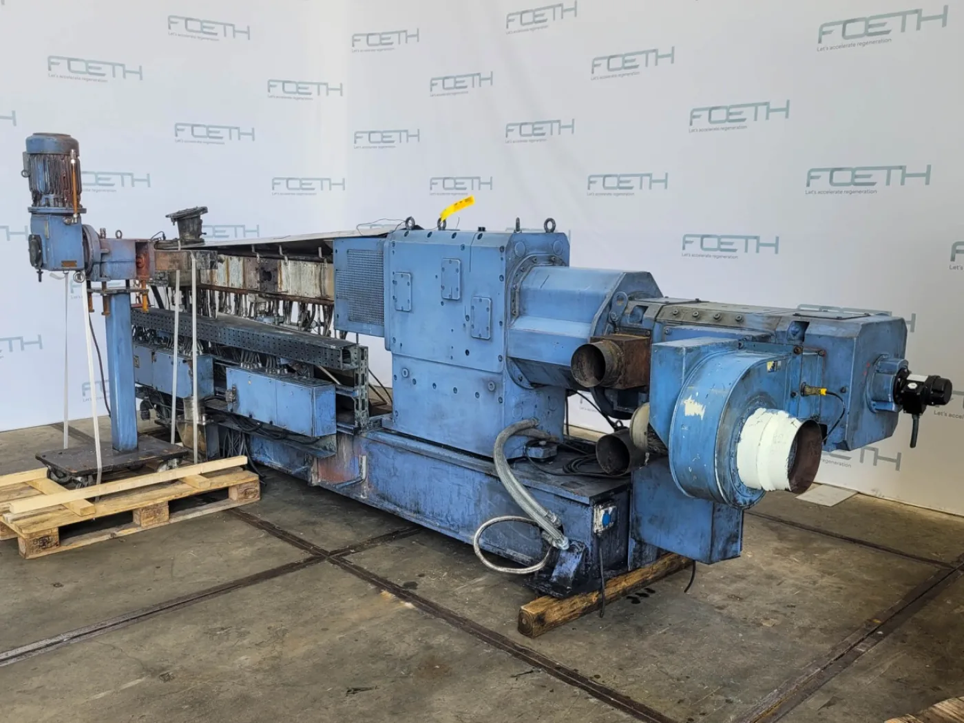 Werner & Pfleiderer ZSK 50 MCC (40D) - 181KW DC - Double screw extruder - 4
