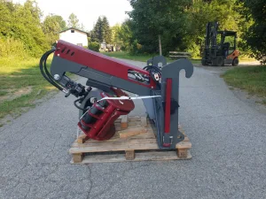 Rückezange hydraulisch für Teleskoplader