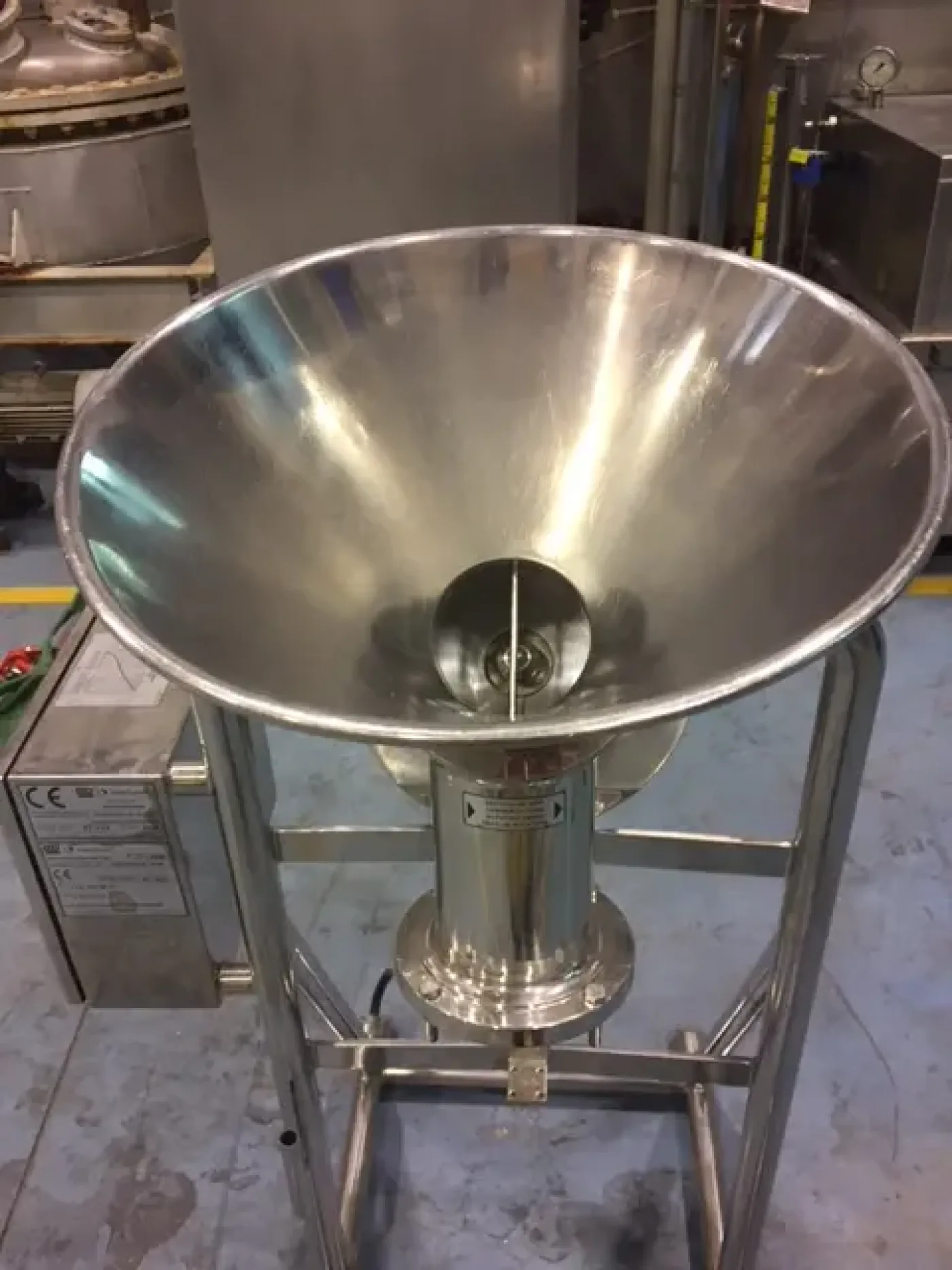 USED LABORTECNIC TR-80 STAINLESS STEEL SIEVER MACHINE - 2
