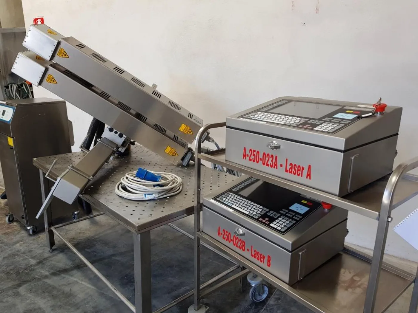 MARCATORE CODIFICATORE LASER – DOMINO – MOD. BCP3 DPX1000 - 3