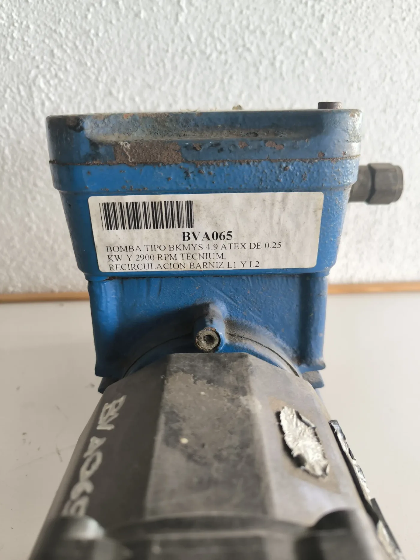 USED TECNIUM BKMYS 4.9 ATEX MAGNETIC DRIVE PUMP - 4