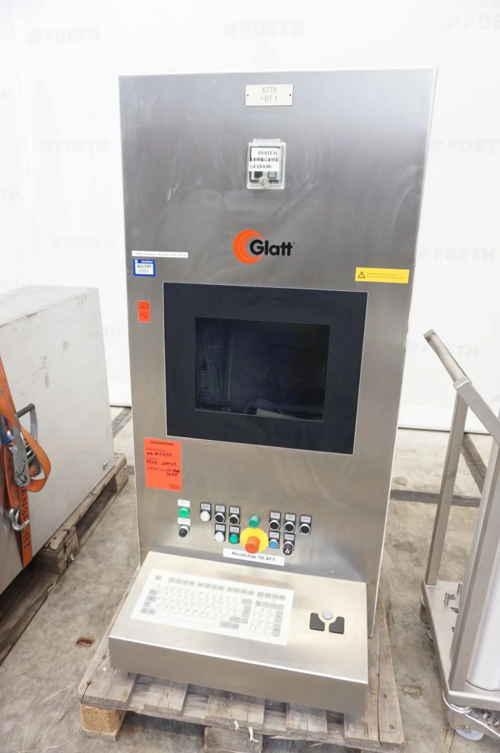 Glatt GPCG-5 - Fluid bed dryer batch