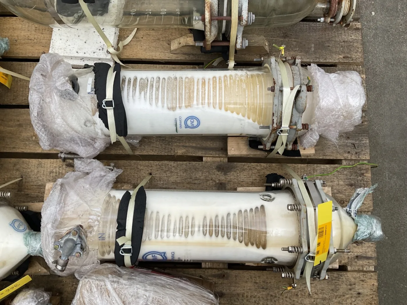 QVF Glasstechnik spiral - Shell and tube heat exchanger - 5