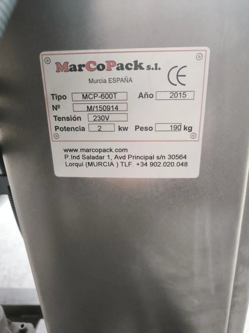 LABELLING MACHINE MARCOPACK M/150914