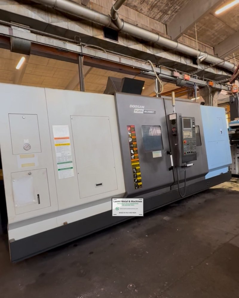 CNC MULTITASKING TURNING CENTER, DOOSAN - MX2600ST - Laxmi Metal & Machines, Rohtak