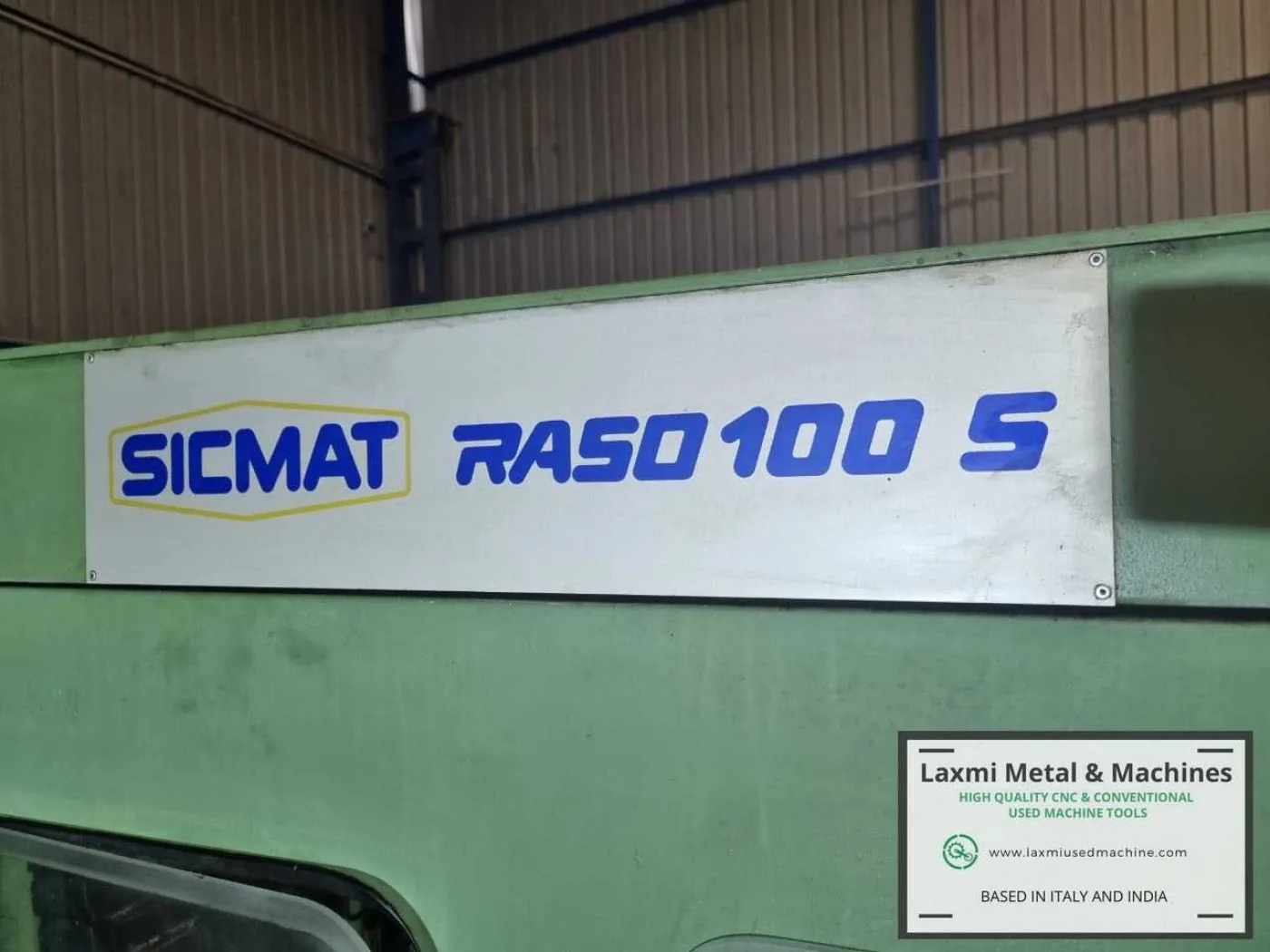 4 AXIS CNC GEAR SHAVING, SICMAT - RASO 100S (Same as 200S) - Laxmi Metal & Machines, Rohtak - 3