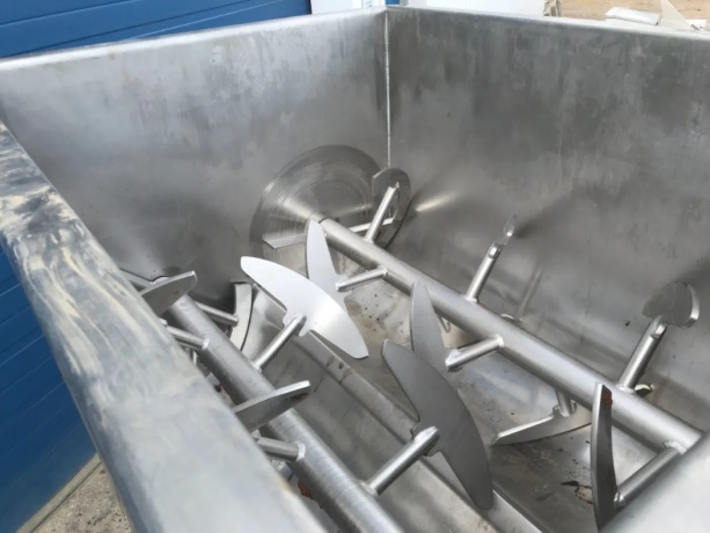 Scansteel 900ltr Paddle Mixer - 1