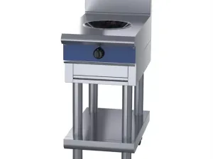 Blue Seal 450mm Induction Wok 3.5kW with Leg Stand UK IN511W3-L - islandcatering