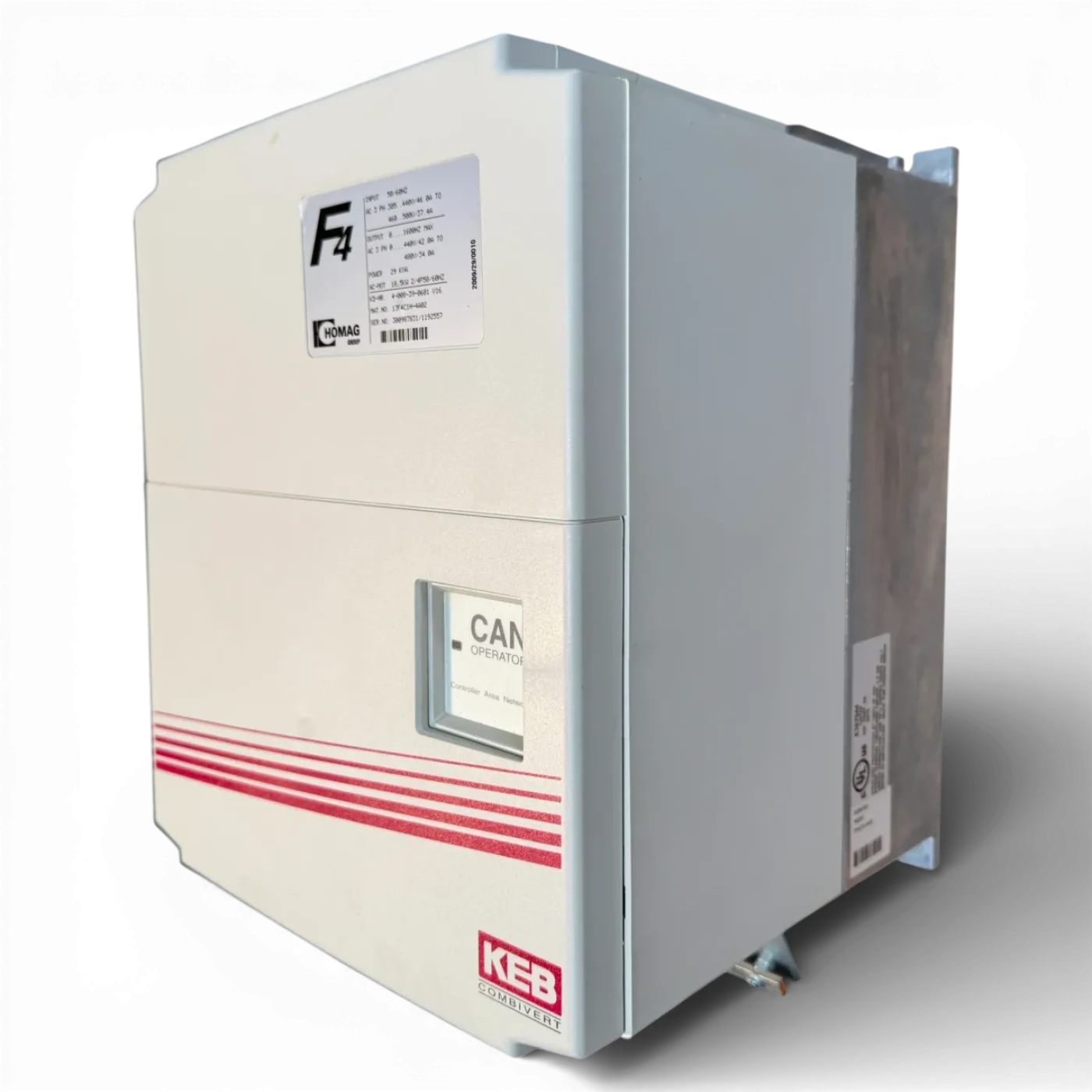 HOMAG KEB COMBIVERT F4 Frequenzumrichter Art.-Nr. 17F4C1H-4A02-4-008-39-0601-2-083-01-0129 - 1