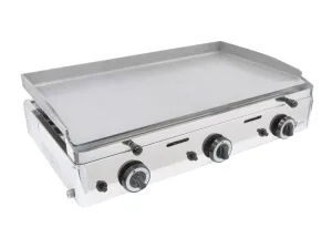 Parry Grill PGF800G counter top gas griddle polished plate 80cm. - islandcatering