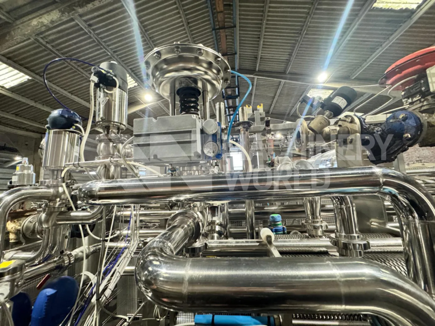 10,000 LPH Cheese Milk Skid Mounted Pasteuriser Plant for Cheese Production (Year 2008) - 5
