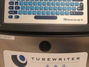 Tubewriter 360 Laboratory Labeling System With Videojet 1520 Industrial Printer