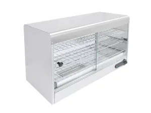 Parry Hot Hold CPC electric pie cabinet 3 wire racks 20 pies by rack 75cm. - islandcatering