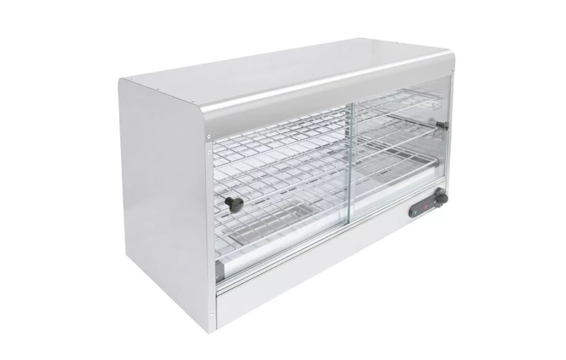 Parry Hot Hold CPC electric pie cabinet 3 wire racks 20 pies by rack 75cm. - islandcatering