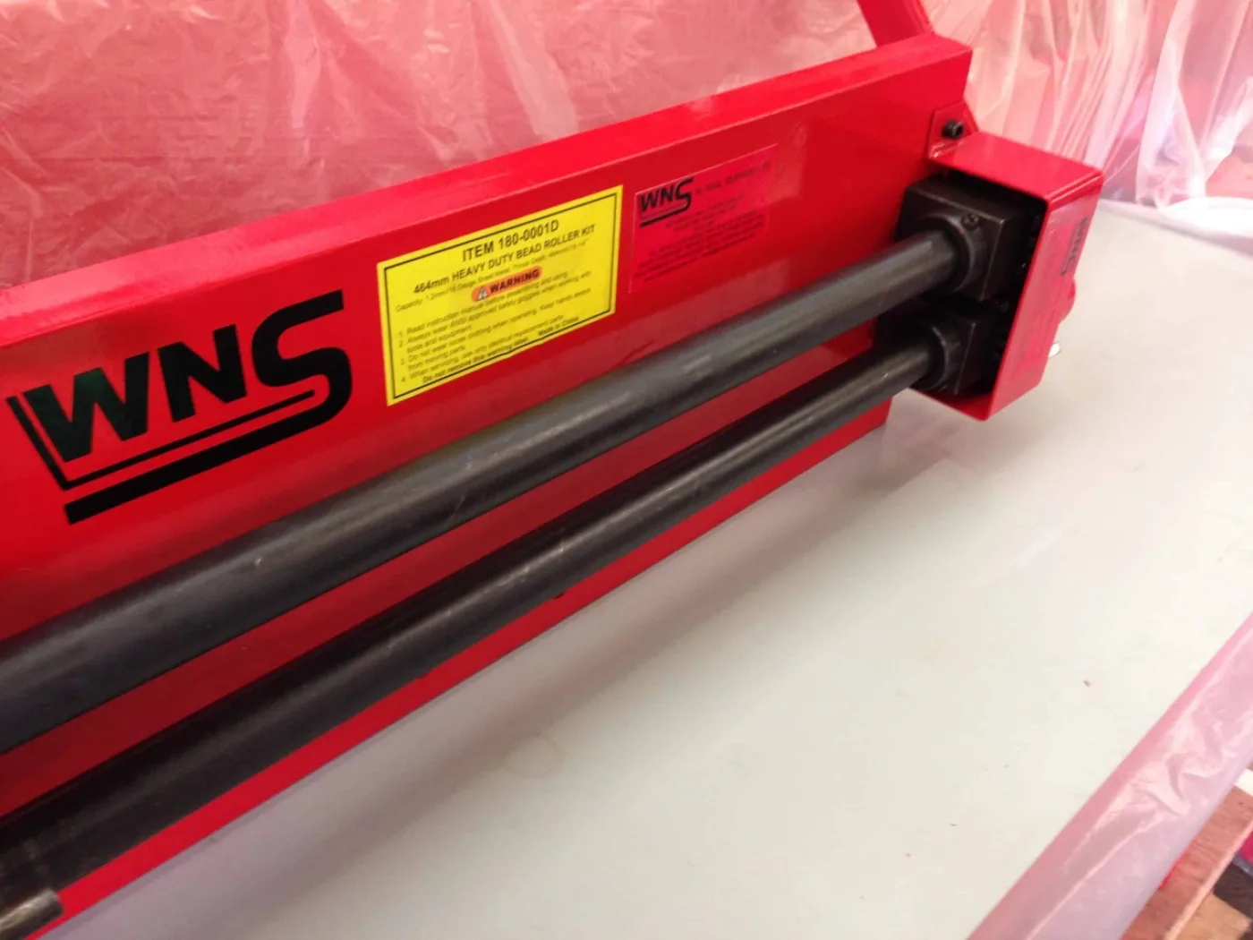 WNS Heavy Duty Manual Bead Roller 464mm - WNS - W. Neal Services Ltd - 5