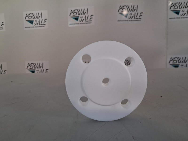Normag Blindflansch aus PTFE (weiß) für DN 50 PF-Verbindungssysteme