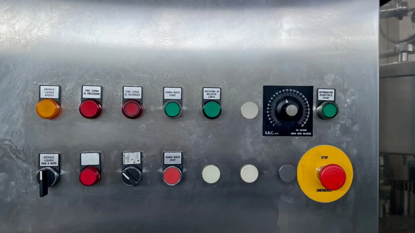 DEPRESSION FILLING MACHINE COBERT OLIMPIA WITH 40 VALVES FOR OIL, YEAR 1990, SECOND-HAND MACHINE - 3