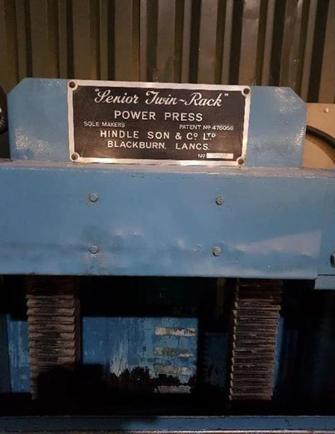 Hindle and Son Manual Power Press Baler - 1