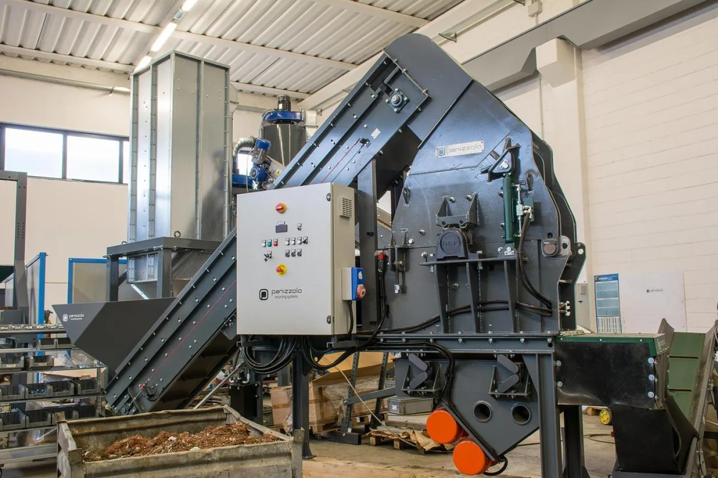 Panizzolo 400 Industry Pre-refining Hammer Mill - 5