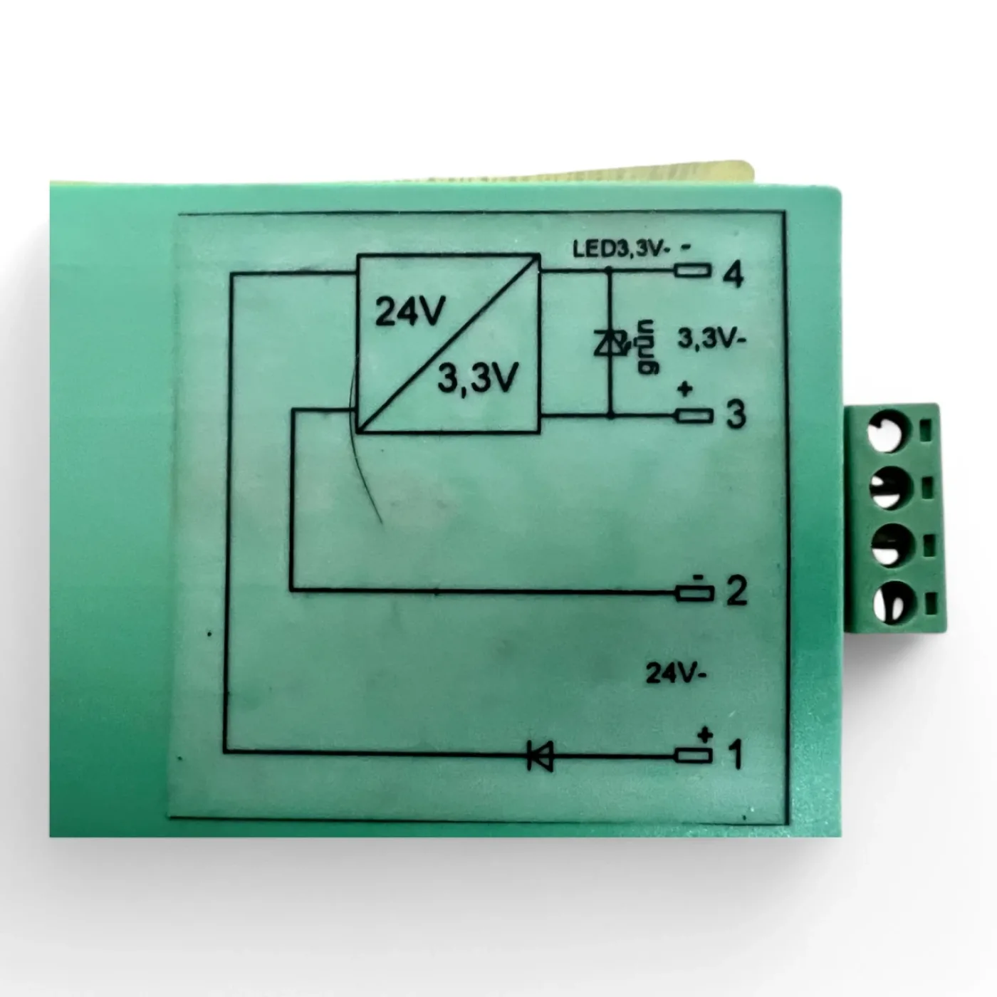 HOMAG DC/DC-Modul 24V / 3,3V 0,5A 2-083-01-6603 H00291413 - 1