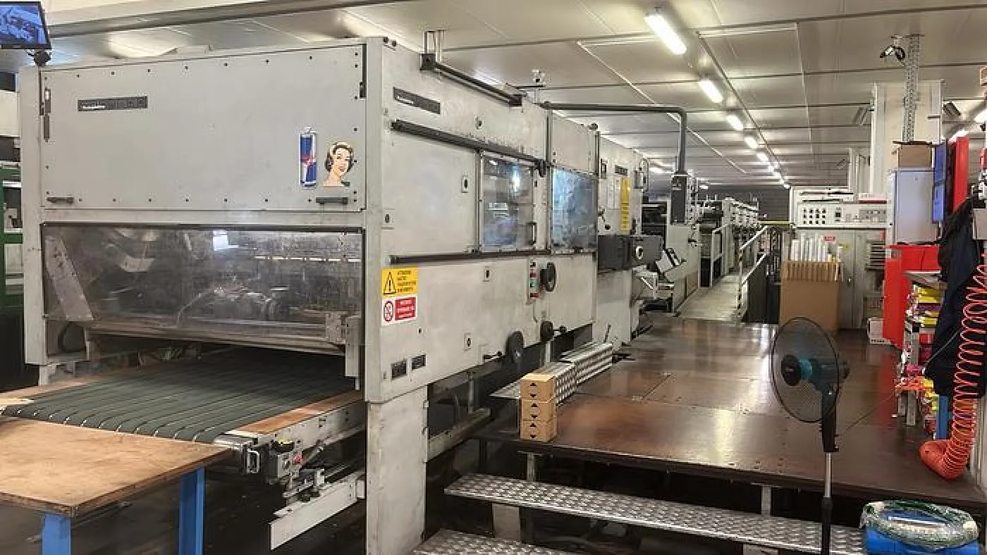 1988 Macchina da stampa Bobst + autoplatina SPO 1600 - 2