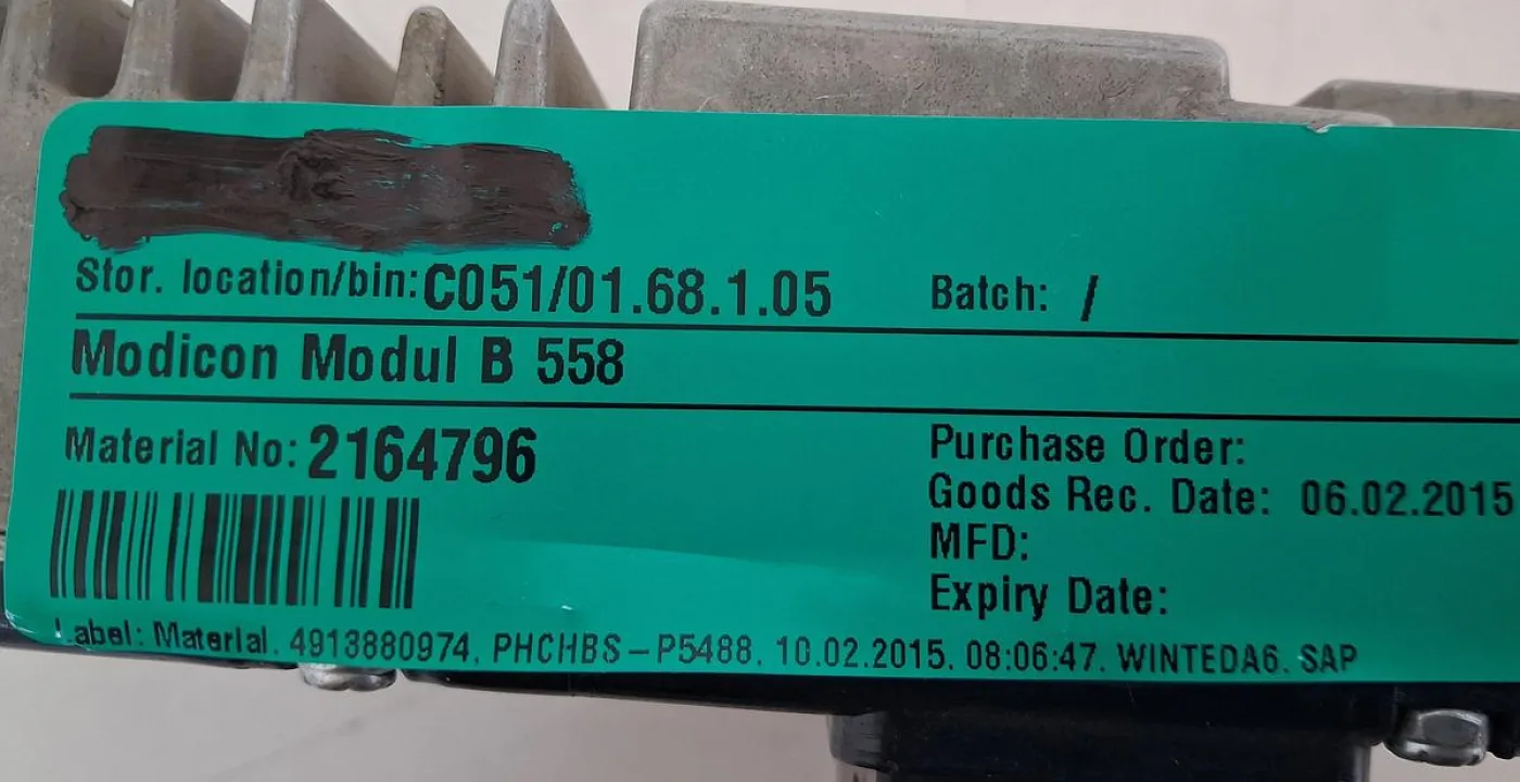 Gould Modicon B558 4-Channel Digital Output Module - 5