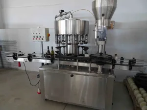 FIMER MONOBLOCK 16/1, FILLER WITH 16 VALVES, CORKING MACHINE, SECOND-HAND MACHINE