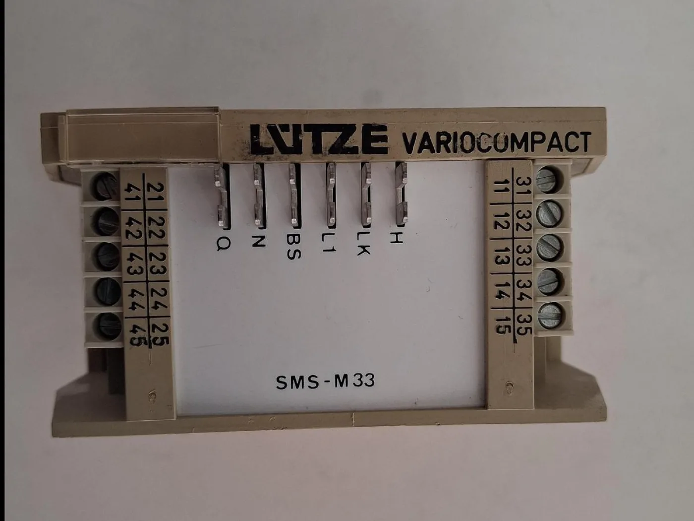 Lütze VARIOCOMPACT SMS-M33 Signal Relay Module - 6