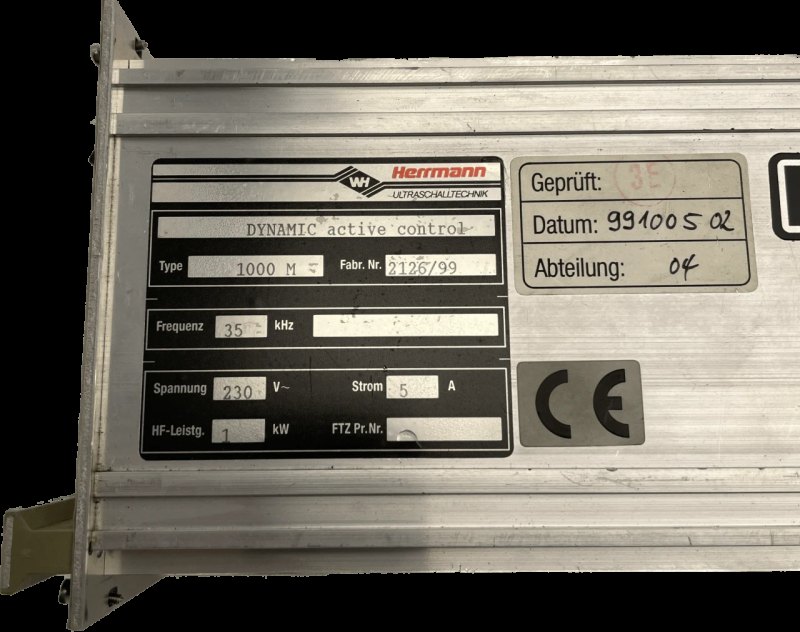 Herrmann Dynamic active control 1000M