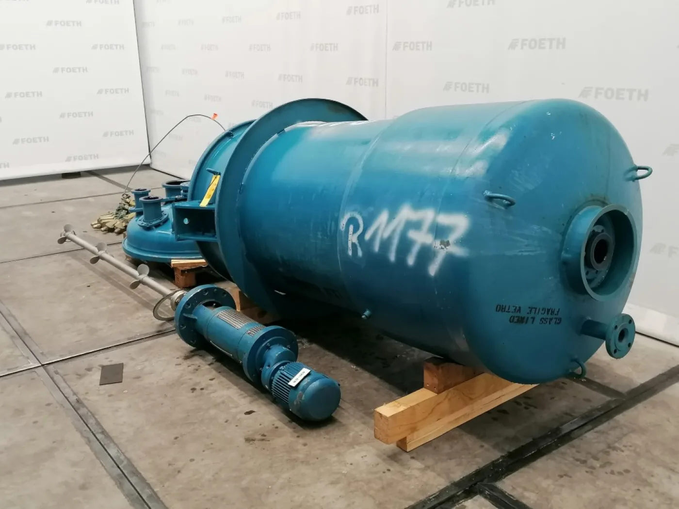 Technoglass 1825 Ltr - Glass-lined Reactor - 7