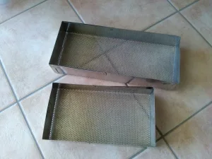 VASSOIO PORTAFIALE IN ACCIAIO INOX INOSSIDABILE