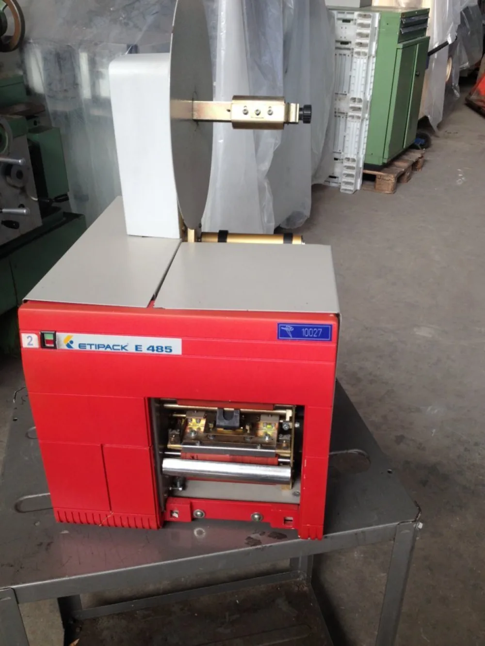STAMPANTE ETICHETTE A TRASFERIMENTO TERMICO – ETIPACK MOD. E485