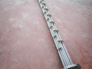 316L STAINLESS STEEL TUBULAR HEAT EXCHANGER CHROMALOX TMXXB-12-047P-E2XX ATEX, 3.3 M²