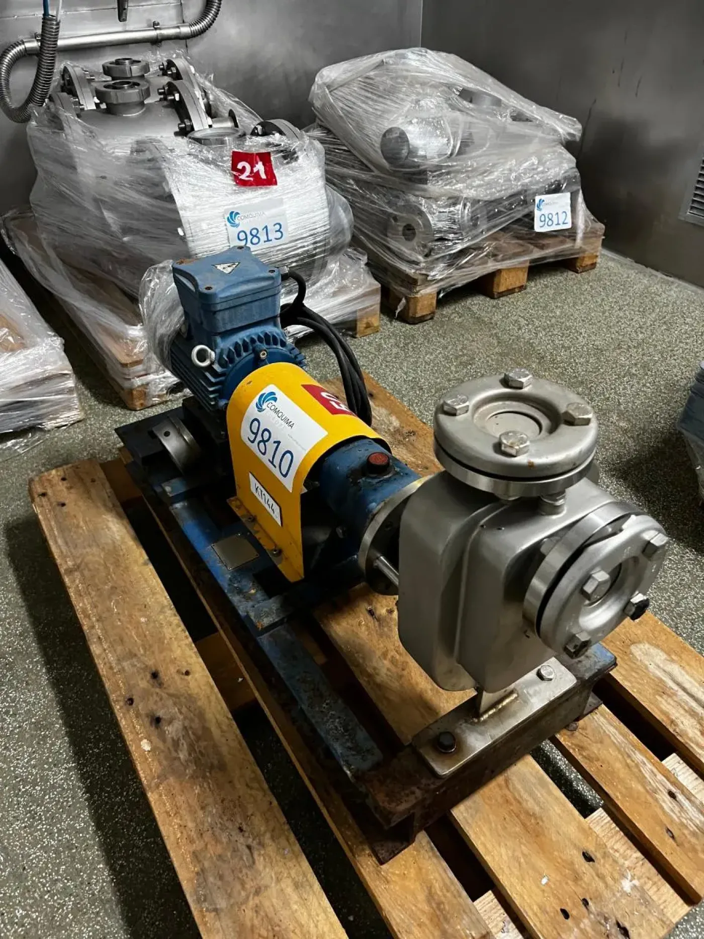 USED ATEX SEVEN FL91 3 M3H 1.1 KW SELF-PRIMING CENTRIFUGAL PUMP - 5