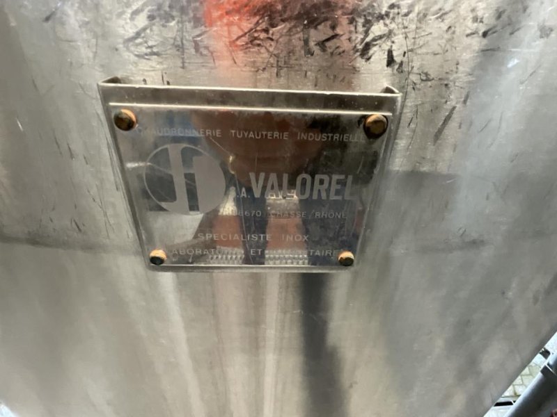Chaudronnerie Tuyauterie Chaudronnerie Tuyauterie 1500 Litre Stainless Steel Mixing Tank