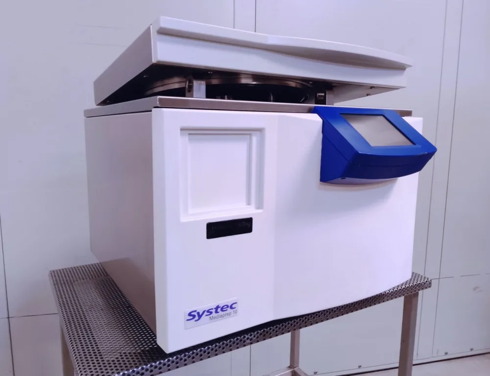 AUTOCLAVE DA LABORATORIO – SYSTEC – MOD. MEDIAPREP-10