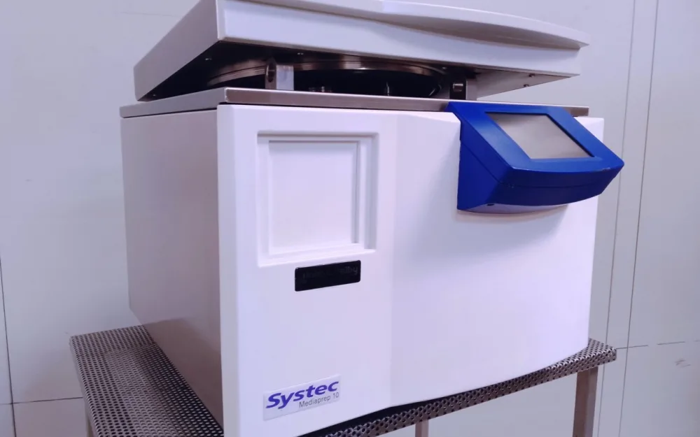 AUTOCLAVE DA LABORATORIO – SYSTEC – MOD. MEDIAPREP-10