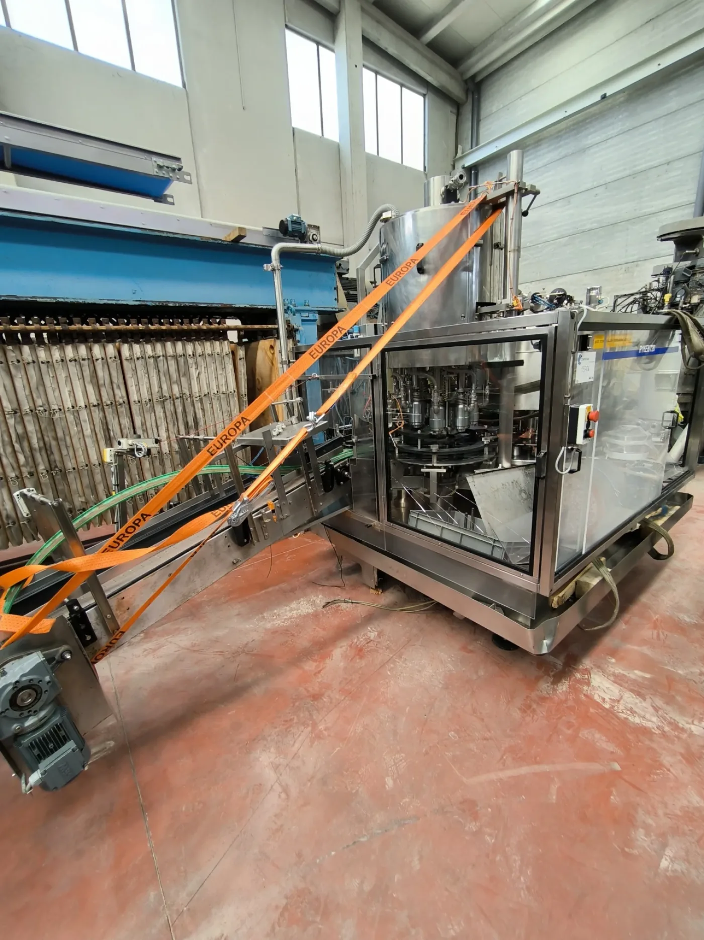 LIQUID FILLER CAPPER SERAC R16E8/720 WITH VIBRATORY BOWL ADV DI10 - 8