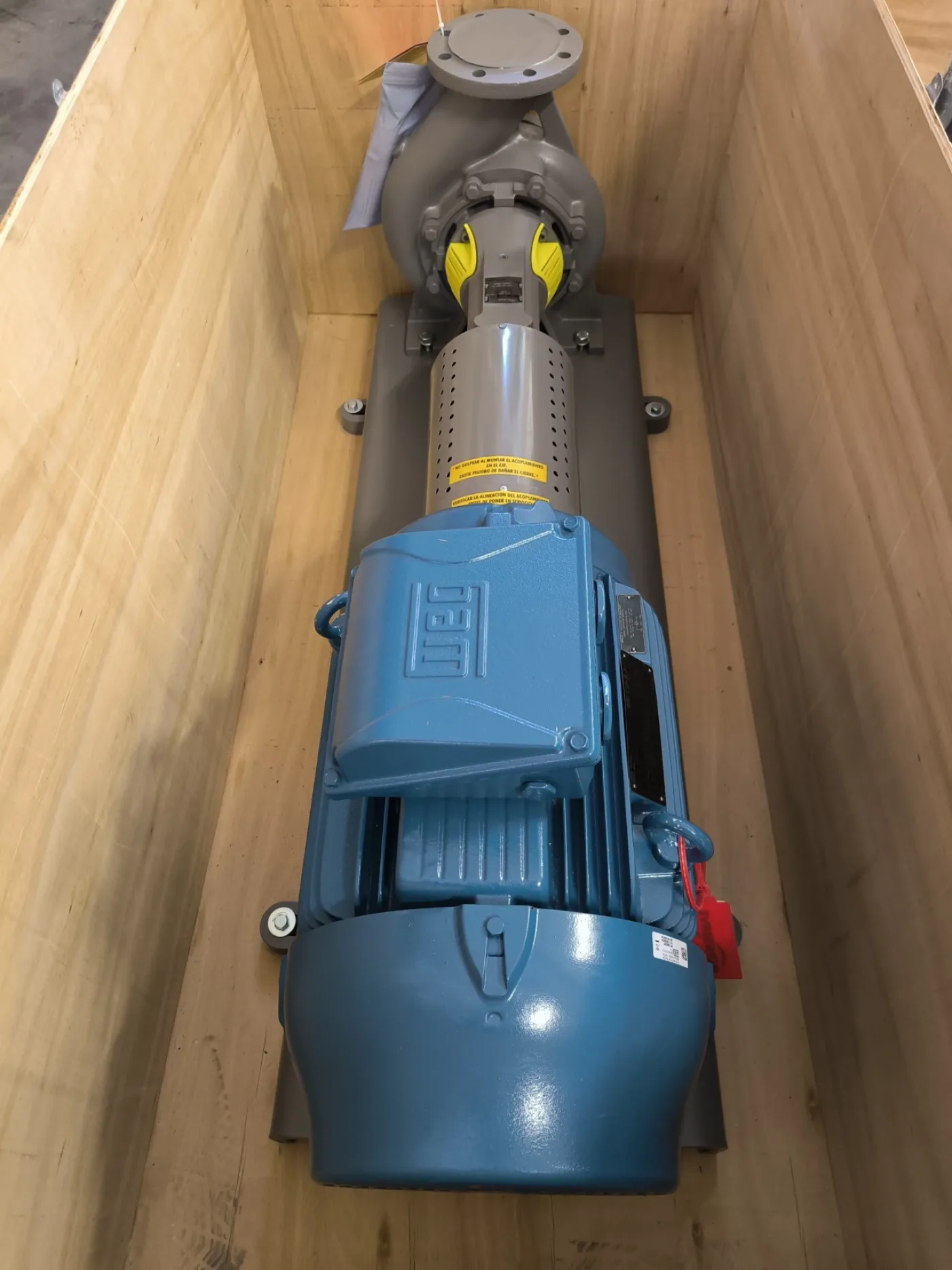 FLOWSERVE ZLND 100200 CENTRIFUGAL PUMP 37 KW UNUSED - 1