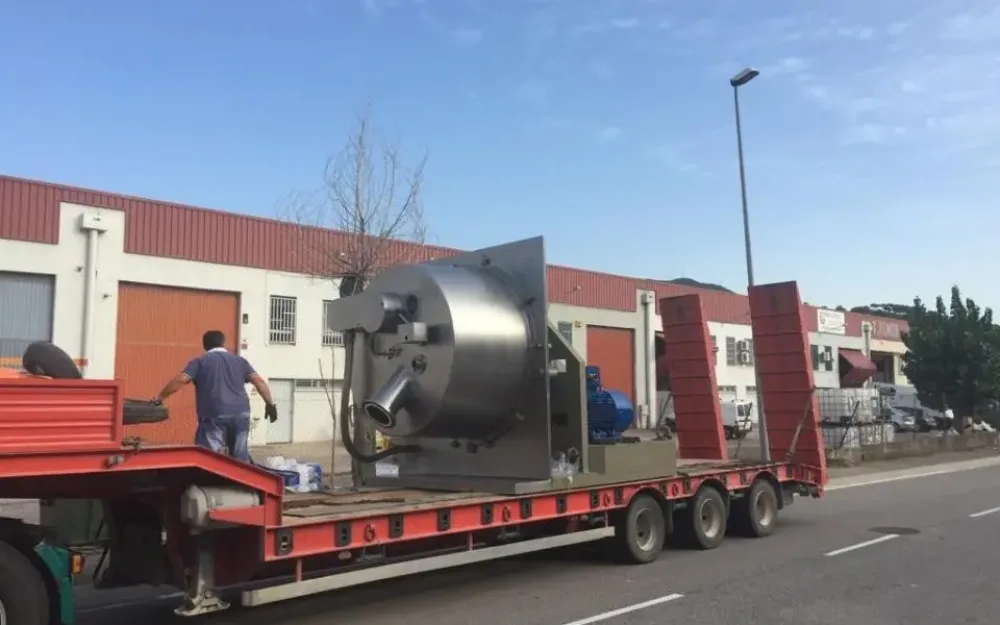 RIERA NADEU 700F-1400 CENTRIFUGE WITH REFURBISHED HASTELLOY C22 BASKET