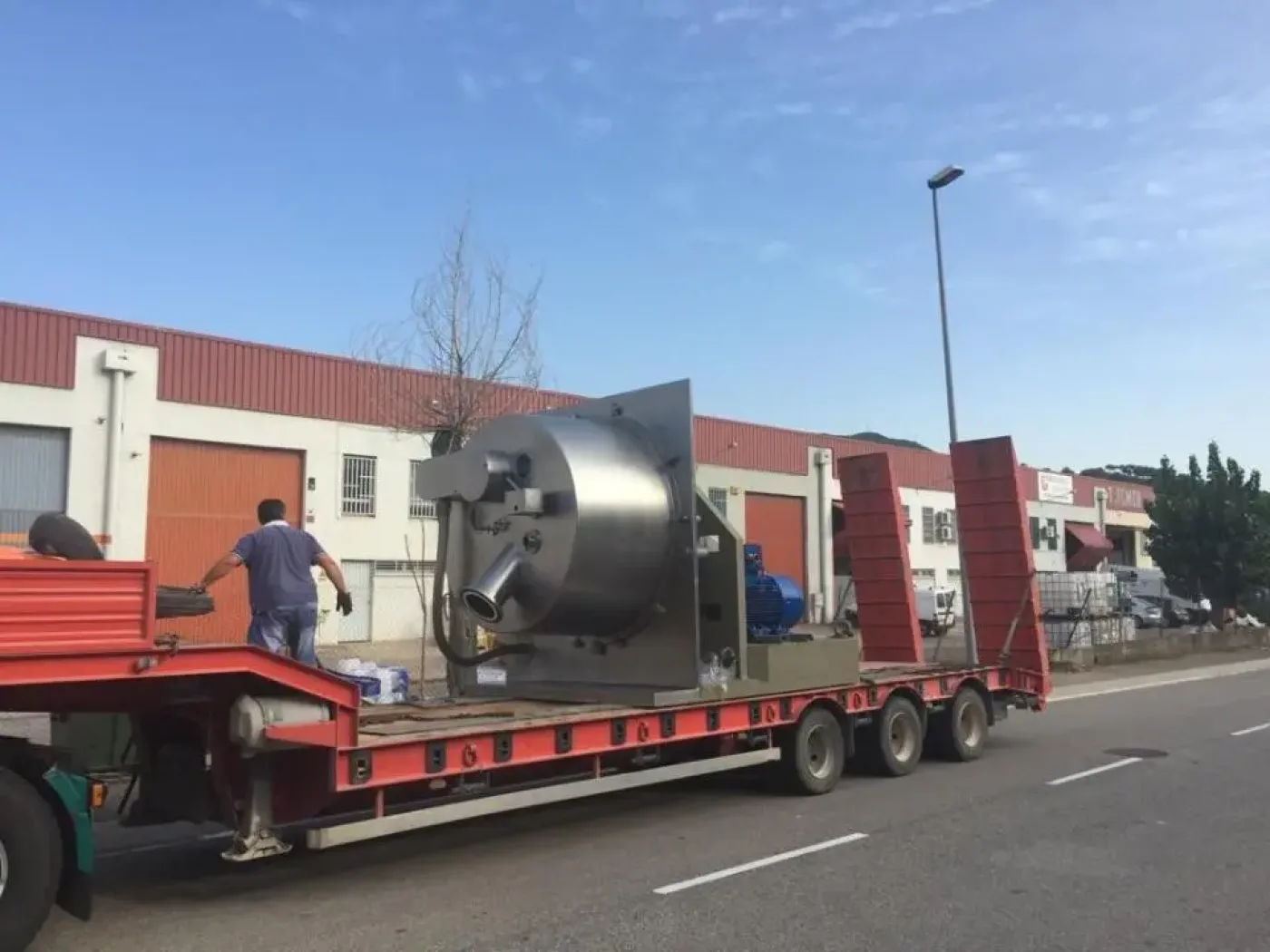 RIERA NADEU 700F-1400 CENTRIFUGE WITH REFURBISHED HASTELLOY C22 BASKET - 1