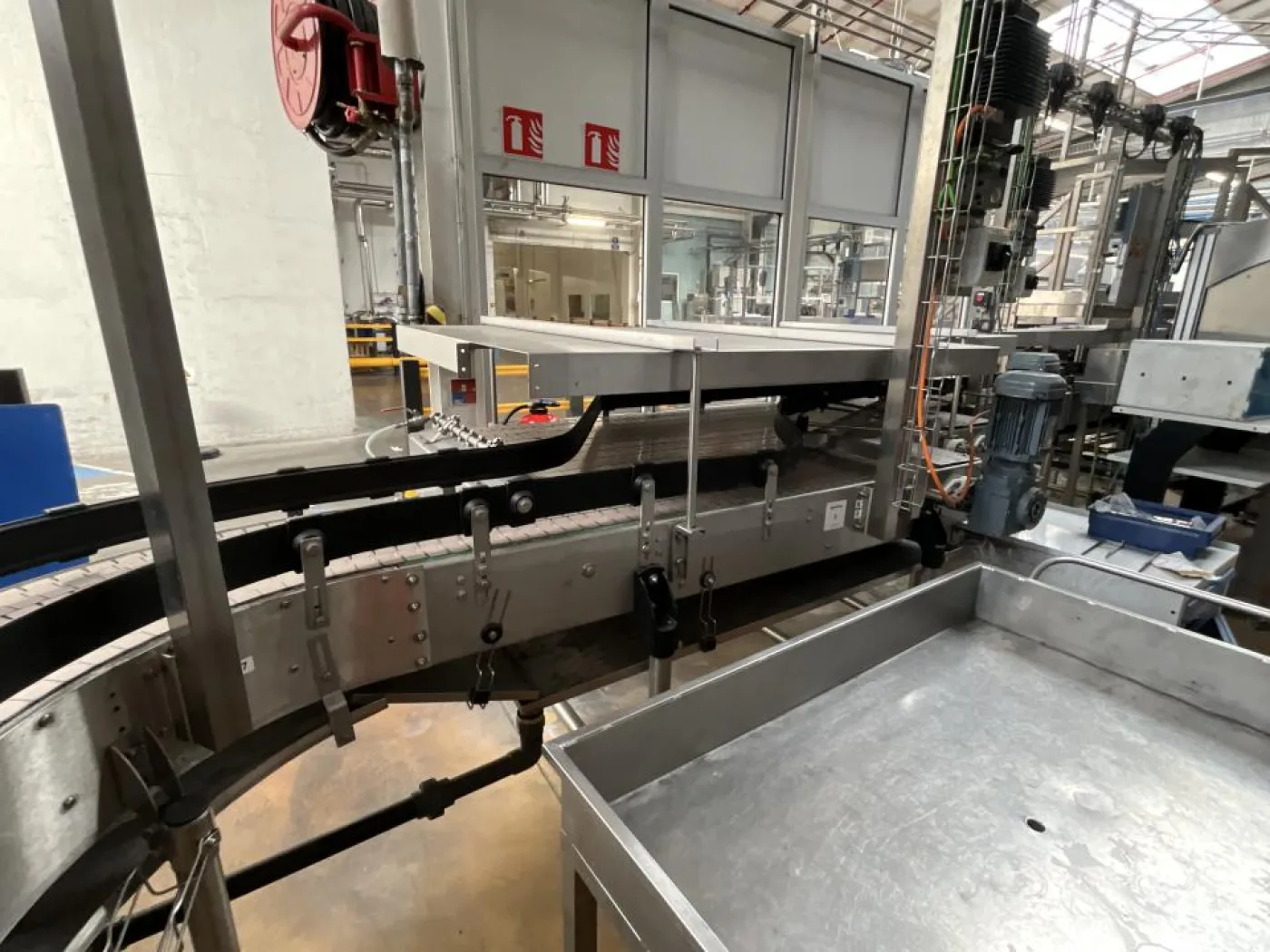 TMG Automated Verpackung TMG Automated Verpackung Förderband Belt for Bottles from Filler to Labeller - Line 5 - 5