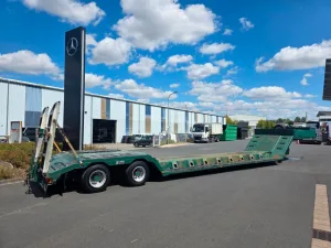 EBERT TLS 36 ST Forst-Maschinen-Tieflader