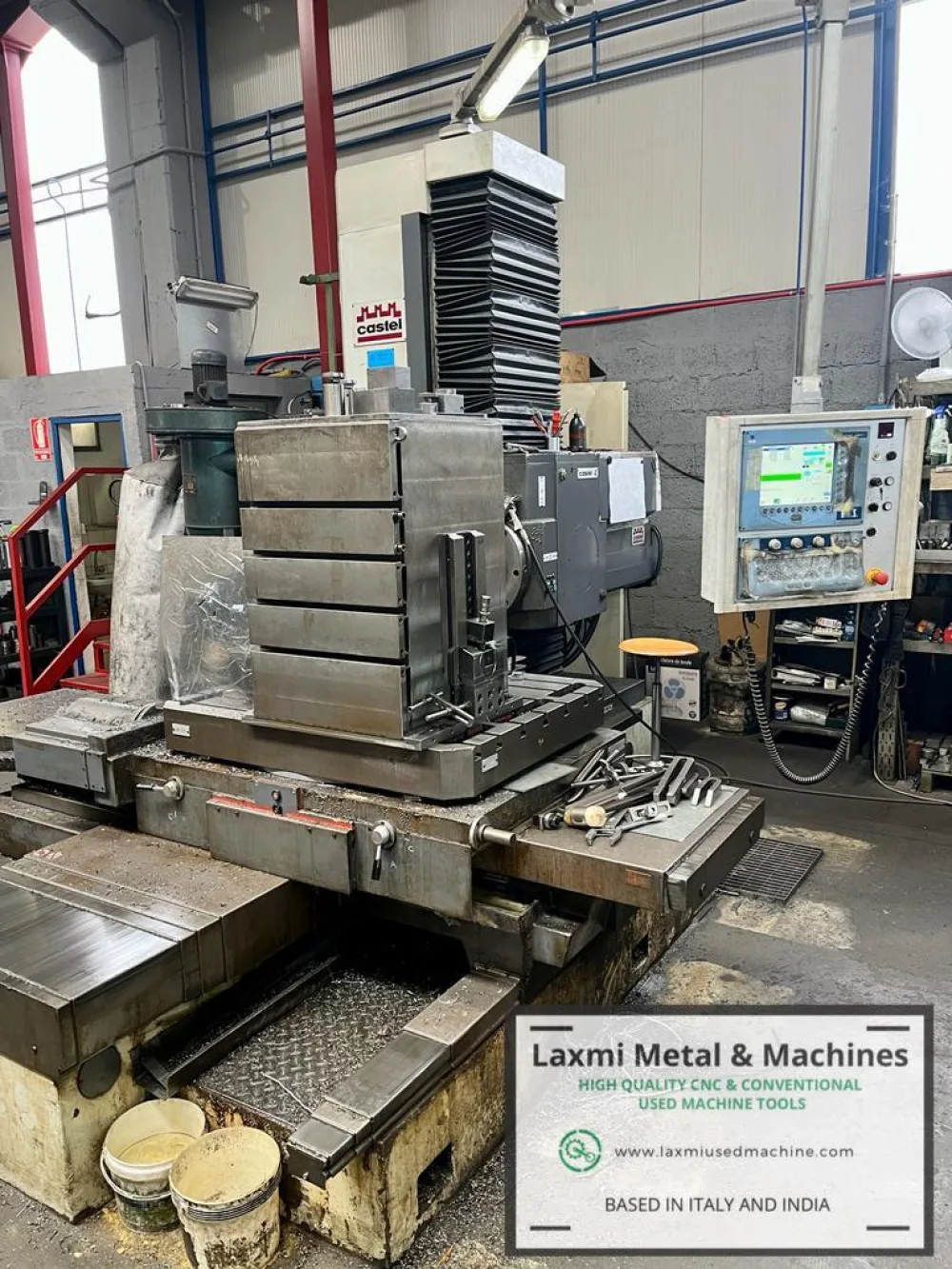 6-AXIS CNC HORIZONTAL BORING MACHINE, CASTEL - 2 - Laxmi Metal & Machines, Rohtak