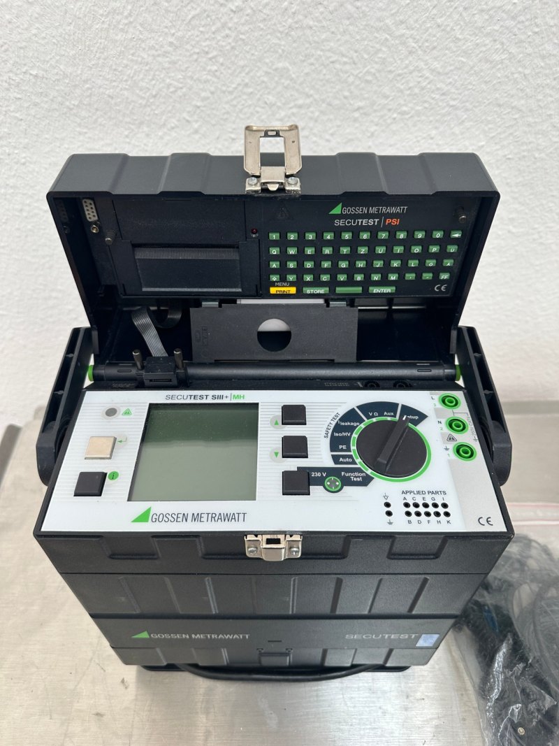 Gossen Metrawatt Secutest SIII+ MH PSI Tastatur