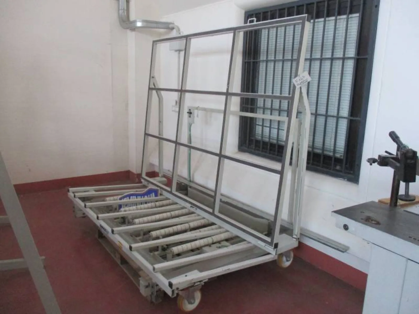 PEDANA PNEUMATICA OMGA + CARRELLO C20 - 2