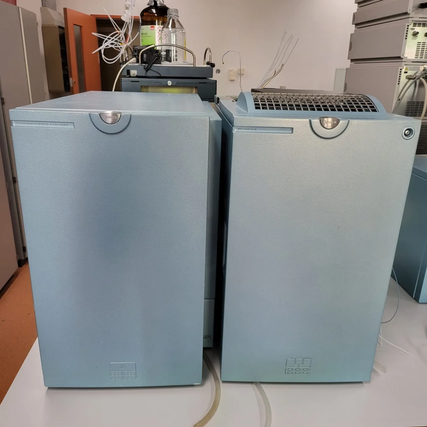 1867 - Used Spark Symbiosis on-line SPE autosampler with conditioned stacker - 1