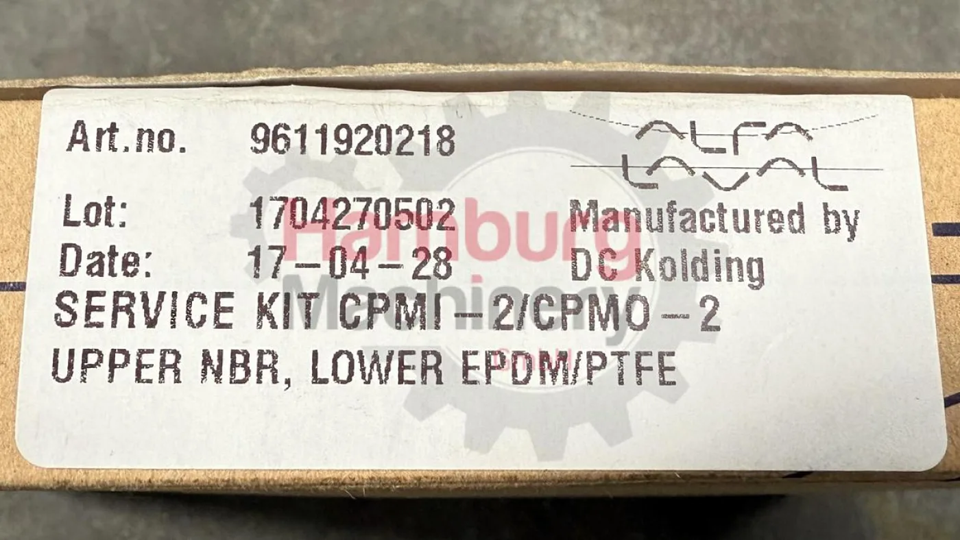 Renovation Kit Constant Pressure Modulating Valve Alfa Laval CPMI-2 - 2