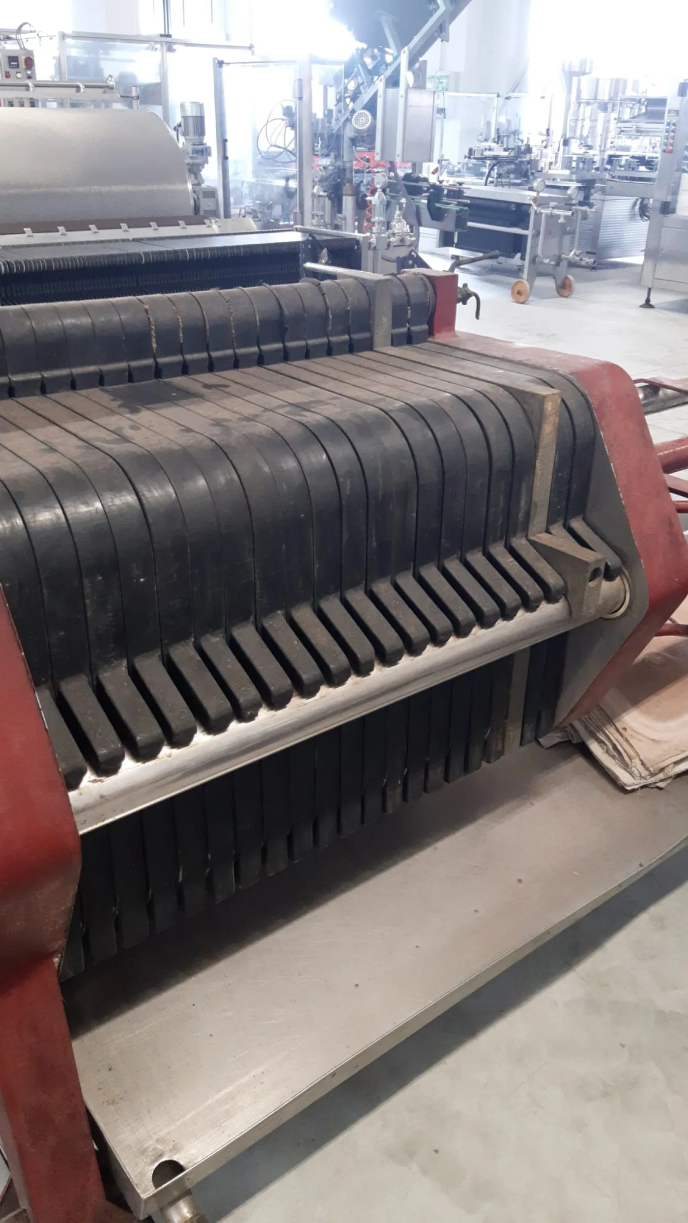 DAL CIN MONOPRESS FILTER PRESS 60X60 WITH 20 PLASTIC PLATES, SECOND-HAND MACHINE - 3